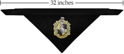 GRAPHICS & MORE Harry Potter Hufflepuff Painted Crest Dog Pet Bandana - Image 2