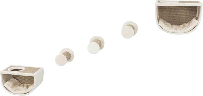 Trixie Eden Wall Mounted Cat Lounge – Space-Saving Cat Wall Shelves - Image 2