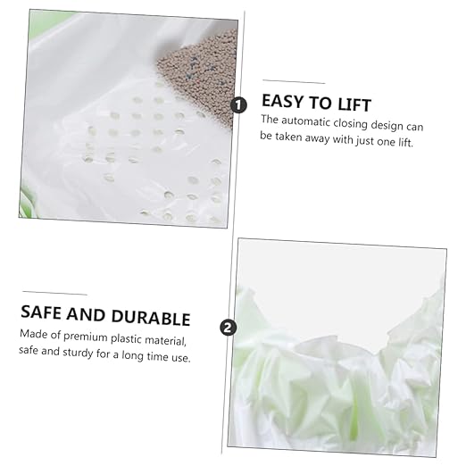 7pcs Cat Litter Filtering Bags Practical Pet Waste -up Pouches Automatic Closure - Image 7