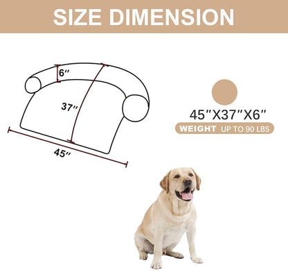 Tinaco Luxurious Calming Dogs/Cats Bed Mats, Dog Pad Washable Removable Couch - Image 2