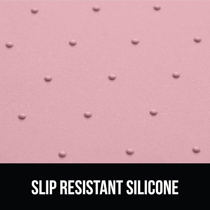 GORILLA GRIP 100% Waterproof Raised Edge BPA Free Silicone Pet Feeding Mat - Image 4