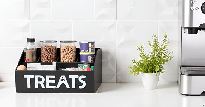 Morezi Dog Food Organizers Storage cat Treat jar Organizer Great - Image 7