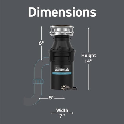 InSinkErator ES30 W/C 1/3 HP Motor Continuous Feed Kitchen Garbage Disposal - Image 3