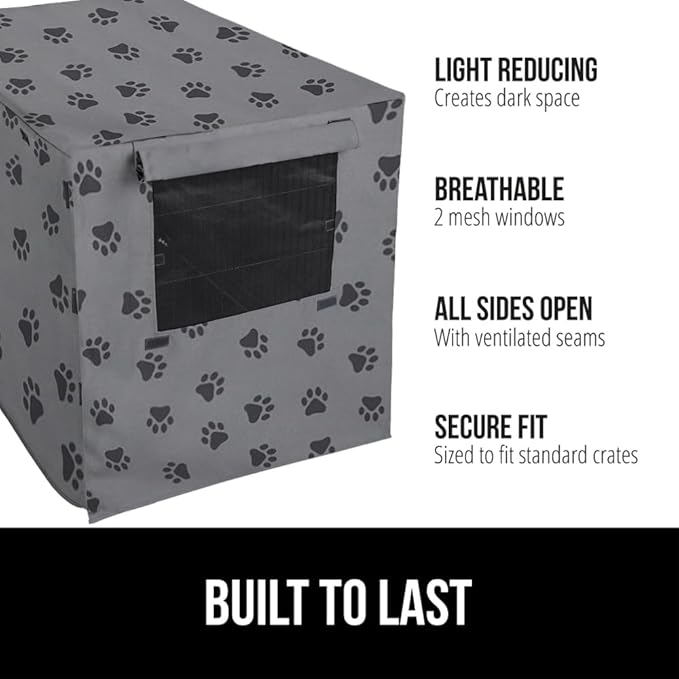 GORILLA GRIP Dog Crate Covers compatible - Image 2