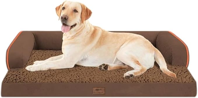 Large Dog Bed Orthopedic Washable by Mekiy
