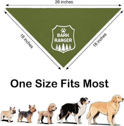 Funny Outdoor Dog Bandana, Puppy Scarf Photo Prop - Image 2