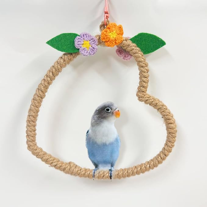 La La Pet® Bird Rope Swing - Image 2