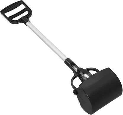 Cabilock Pet Poop Scoop Long Handle Dog Waste Picker Outdoor Cleaning Tool Black by cabilock