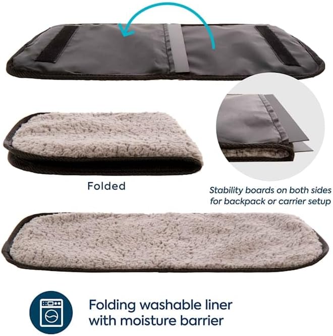 Sherpa Deluxe Guaranteed On Board Convertible Pet Carrier & Backpack - Image 5