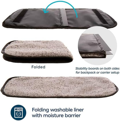 Sherpa Deluxe Guaranteed On Board Convertible Pet Carrier & Backpack - Image 5