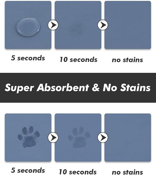 Absorbent Dog Food Mat-Dog Cat Mat - Image 2