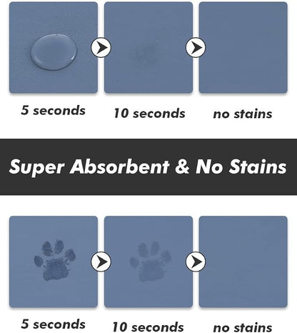 Absorbent Dog Food Mat-Dog Cat Mat - Image 2