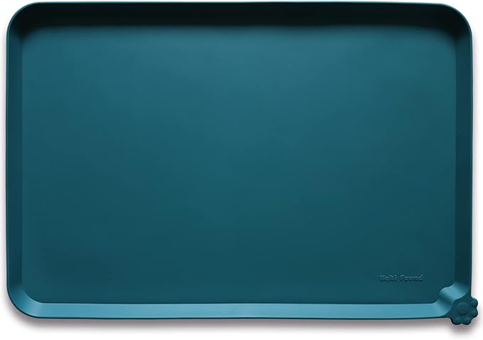 Hoki Found Large Silicone Pet Food Mats Tray by Hoki+Found