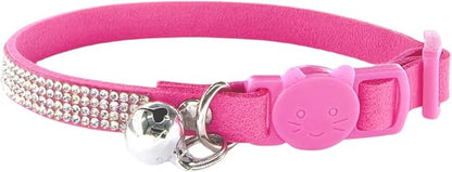 Rhinestone Cat Collar Breakaway by HAMUSN