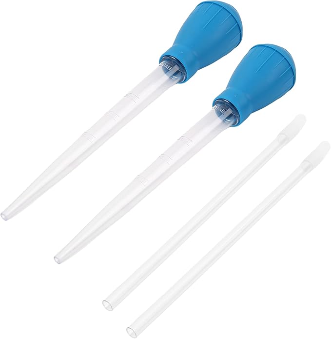 2Pcs Manual Fish Tank Cleaning Tools, 30ml Aquarium Water Changer, 21 Inches by Vagocom