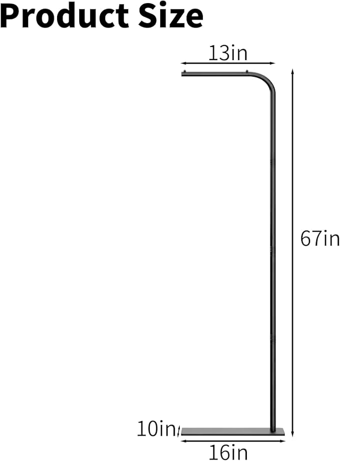 TBTFW 67 Inch High Hanging Bird Cage Stand, Bird Feeder Stand - Image 2