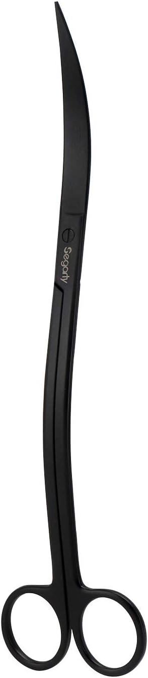 Segarty Aquarium Tools, 6 in 1 Stainless Steel Aquatic Plant Tweezers Scissor - Image 3