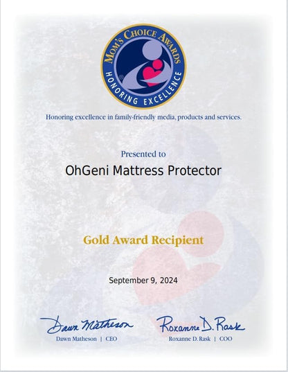 OhGeni 100% Waterproof Mattress Protector, Queen Size Mattress Soft Pad - Image 10