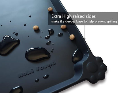 Hoki Found X-Large Silicone Pet Food Mats - Image 2