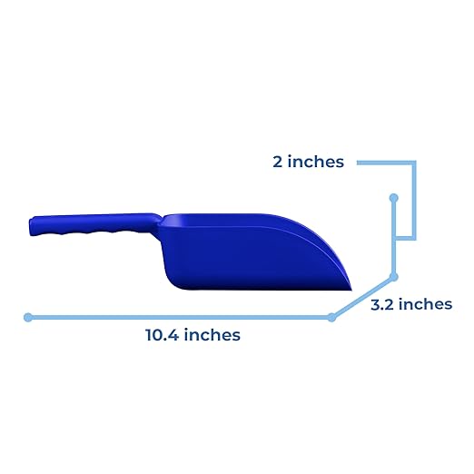 Vikan Remco 63003 Color-Coded Plastic Hand Scoop - Image 2