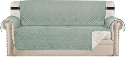 H.VERSAILTEX Reversible Sofa Slipcover Furniture Protector Water Resistant 2 by HVERSAILTEX