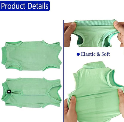 Cat Recovery Suit Cat Onesie for Cats After Surgery Female Male Spay Kitten - Image 4