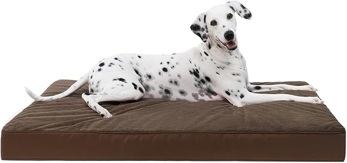 KSIIA Orthopedic Dog Bed Crate Waterproof Pet Mats by KSIIAPetProducts