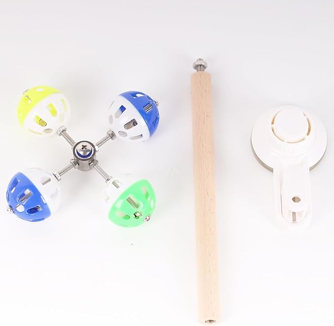Window Suction Cup Bird Perch Toy - Image 6