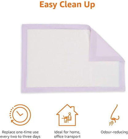 Amazon Basics Cat Litter Pee Pads, Super Absorbent, Odor Control - Image 3