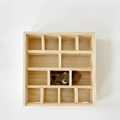 balacoo Hamster Toy Hamster Accessory Multi-Grid Mouse Maze Household Mouse - Image 2