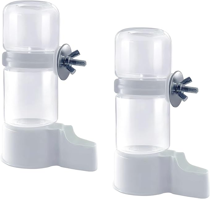 Pet Bird Automatic Water Dispenser, Bird Cage Hanging Drinking Device, by Unknown