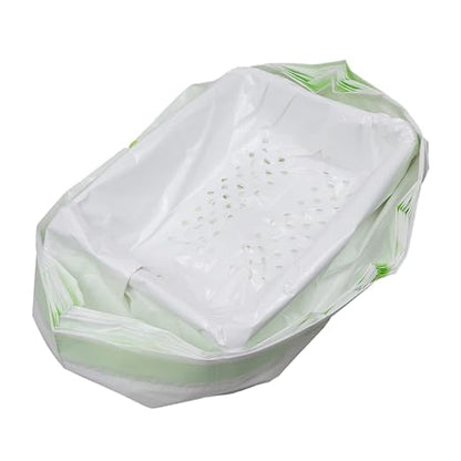 HANABASS 2sets Pet Cat Litter Filter Bag Bags Large Hole Automatic Closing - Image 5