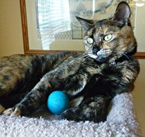 Wool Cat Toys - Felt Cat Toy Balls - Image 3