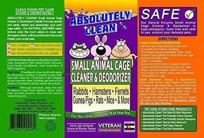 Amazing Small Animal Cage Cleaner, Just Spray/Wipe, Easily Removes Messes & - Image 3