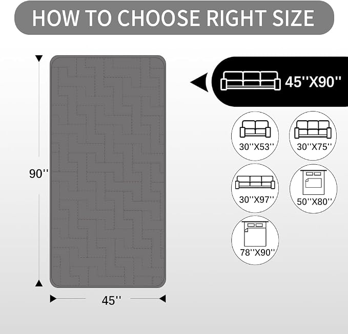 fuguitex Waterproof Dog Bed Cover Couch Cover - Image 7