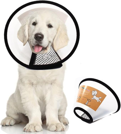 Plastic Pet Recovery Collars & Cones by QIYADIN