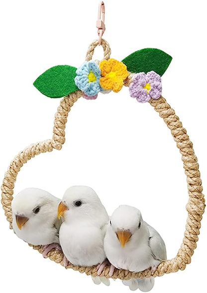 La La Pet® Bird Rope Swing by La+La+Pet
