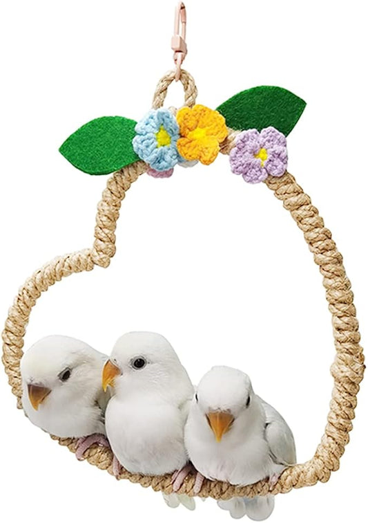 La La Pet® Bird Rope Swing by La+La+Pet