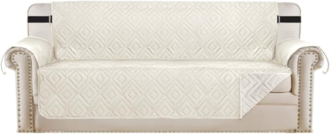 H.VERSAILTEX Reversible Sofa Slipcover Furniture Protector Water Resistant 2" by HVERSAILTEX