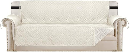 H.VERSAILTEX Reversible Sofa Slipcover Furniture Protector Water Resistant 2" by HVERSAILTEX