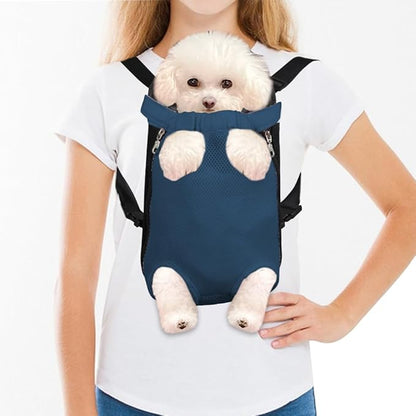 FEimaX Dog Carrier Backpack Pet Legs Out Front Cat Travel Bag, Adjustable Puppy by FEimaX