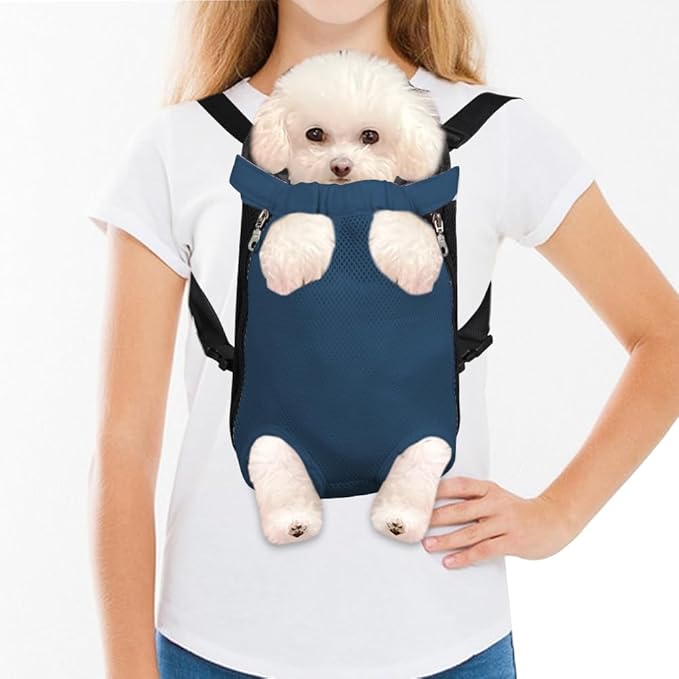FEimaX Dog Carrier Backpack Pet Legs Out Front Cat Travel Bag, Adjustable Puppy by FEimaX
