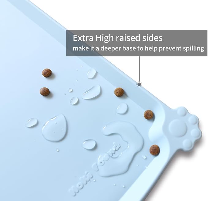 Hoki Found Large Silicone Pet Food Mats Tray - Image 2