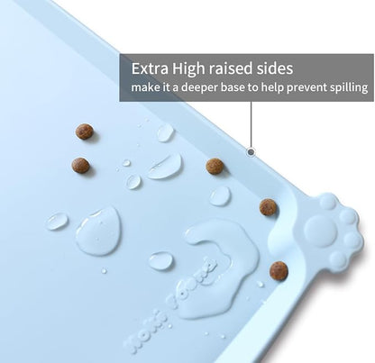 Hoki Found Large Silicone Pet Food Mats Tray - Image 2