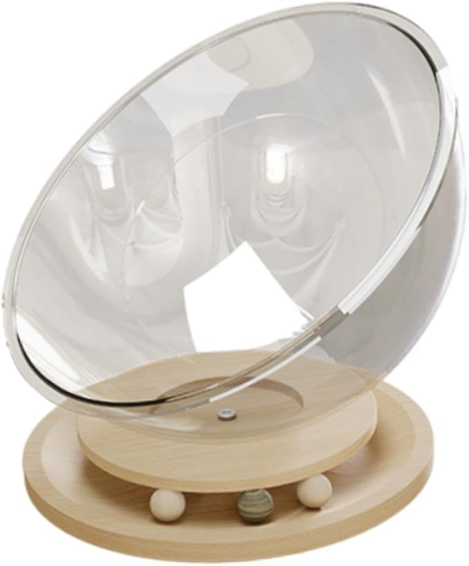 Space Capsule Cat Bed, Pet Furniture, Easy Cleaning, Universal Small Pets by Leefasy
