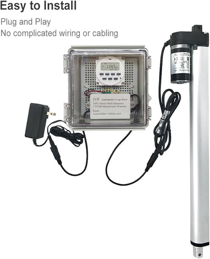 JVR Automatic Chicken Coop Door Opener - Image 5