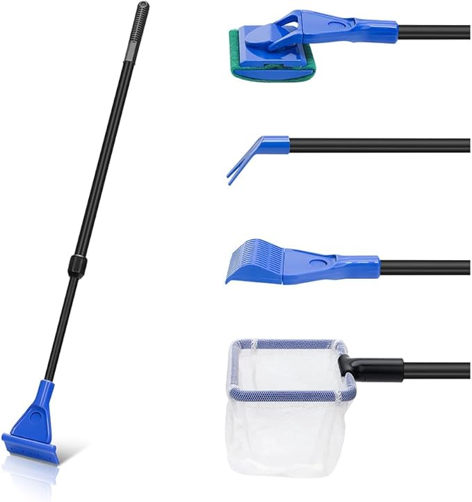 5 in 1 Fish Tank Cleaner Kit Aquarium Cleaning Tools by Unknown