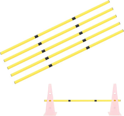 5 Pack Replacement Poles for Dog Agility Jumps Equipment Set, 41 Inches Long by Unknown