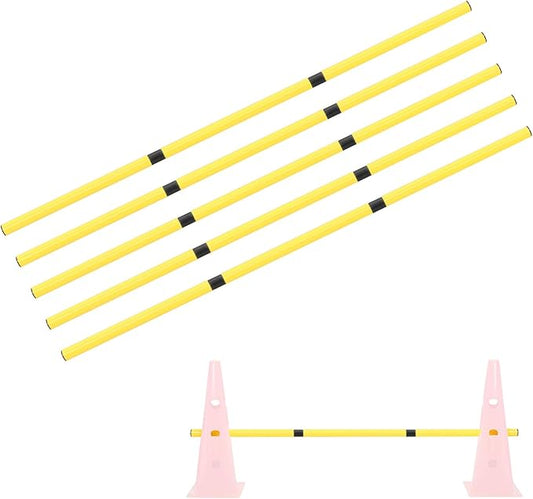 5 Pack Replacement Poles for Dog Agility Jumps Equipment Set, 41 Inches Long by Unknown