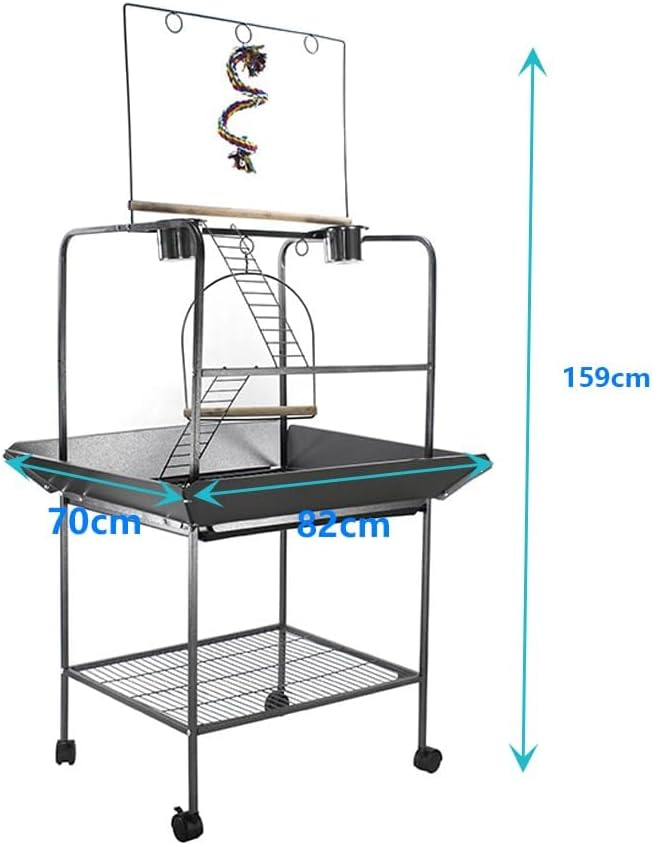 62'' Wrought Iron Birdcage - Image 2